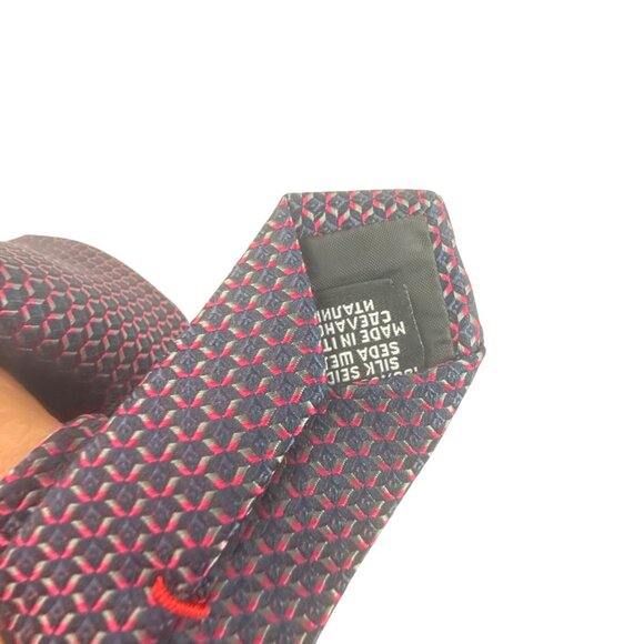 Hugo Boss Silk Tie Made in Italy Vintage Necktie Classic Style Retro Business - Picture 3 of 9